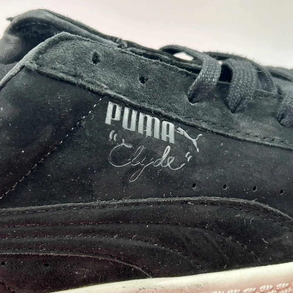 Puma Clyde x Undefeated Coverblock Mens 12 Black White 352778 04 Sneaker Rare